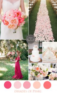 Top 5 Shades of Pink Wedding Color Ideas and Inspiration