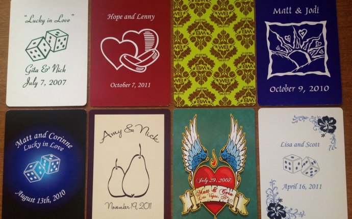 Deck Of Cards Wedding Favors : Sandropainting.com