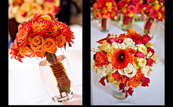 PERFECT FALL WEDDING COLOR PALETTE IDEAS 2014 TRENDS