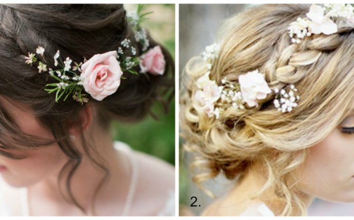 Wedding flowers for hair accessories – uMarryStyles