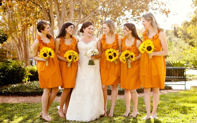 Bridesmaid dresses colors for Fall wedding