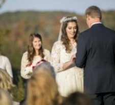 Gorgeous Outdoor October Wedding with Breathtaking Lake View - Whitestone Country Inn - www.whitestoneinn.com