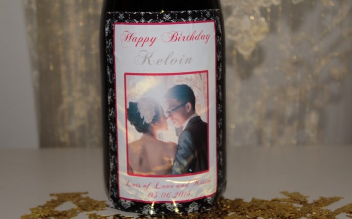 Personalized Wine bottle Labels for Wedding