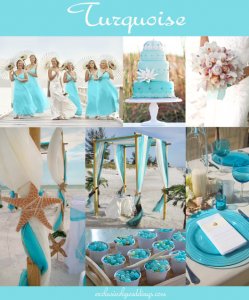 Turquoise-Wedding-Color-Beach