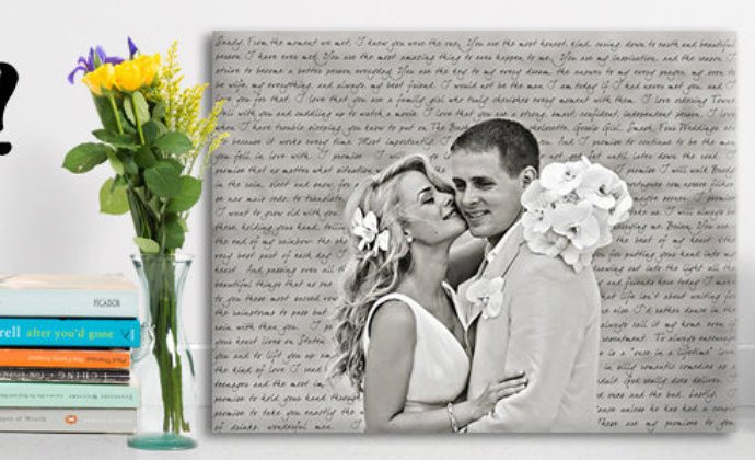 Personalized Wedding Canvas Art