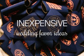 Wedding favors your guests will love. | Inexpensive Wedding Favor Ideas